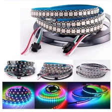 WS2811 LED Strip 5050 RGB 150/300LEDs 5M ws2811 IC Individual Addressable DC12V