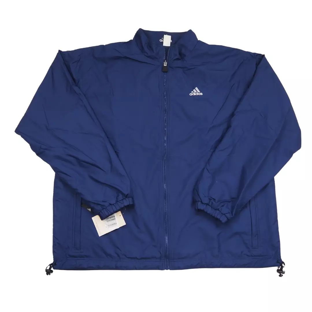Adidas Salomon 3 Stripes Men s Windbreaker Jacket Reversible Blue 256099 Size XL
