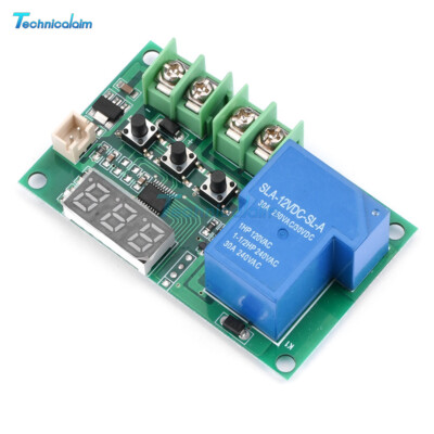 W1209 DC12V LED Digital Thermostat Temperature Control Module 30A Relay output