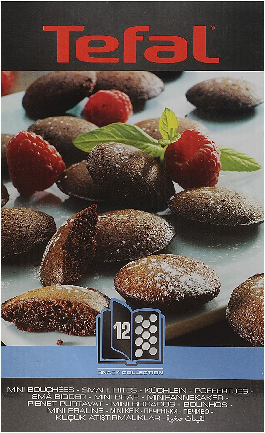 Tefal Schwarz Ersatzteil - Zwei Mini-Waffelplatten - Image 3