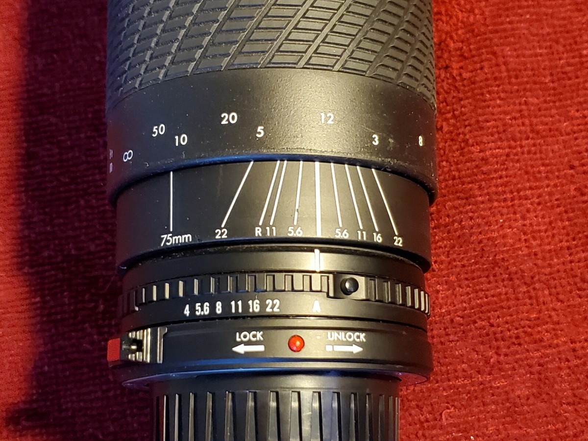 SIGMA DL Zoom 75-300mm 1:4-5.6 Multi Coated Macro Lens for Canon