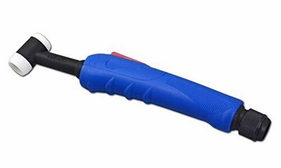 Tig Welding Torch Of Wp-17f Sr-17f Flexible Head Body Gas Cooled Black P 1067612