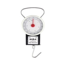 32KG TRAVEL LUGGAGE SUITCASE FISHING COMPACT WEIGHING SCALE WITH 1M MEASURE TAPE