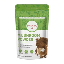 Organic 10 Mushroom Coffee Powder  (Lion’s Mane, Cordyceps, Turkey Tail）6.2oz