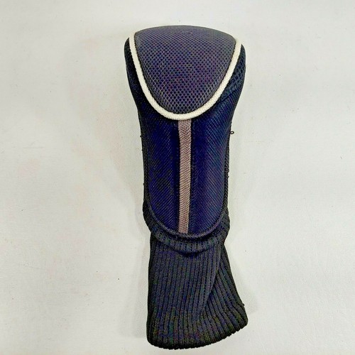 Maxfli Golf Club Head Cover Hybrid Rescue Fairway Wood Black & White