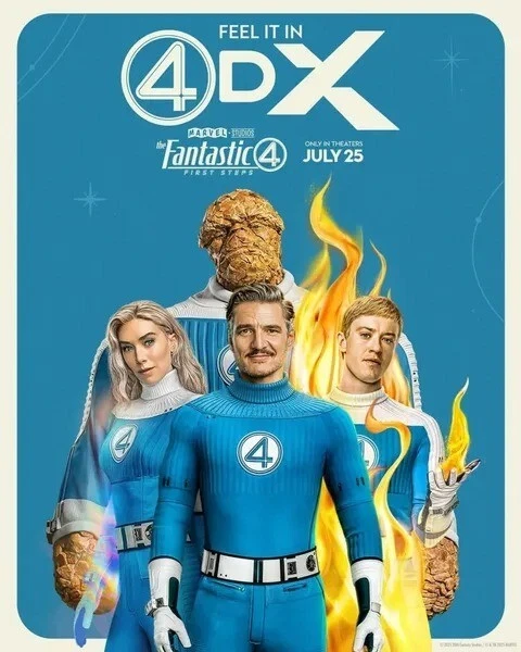 The Fantastic Four: First Steps Premium Matte Poster