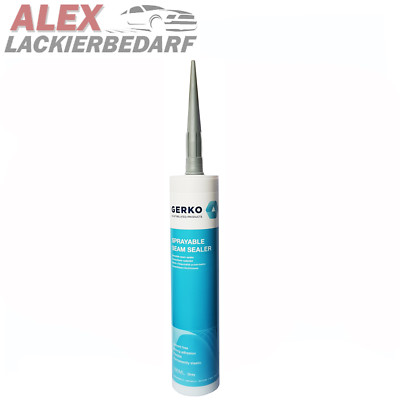 GERKO Ausspritzbare Dichtmasse 290ml GRAU Spoiler Schweller Karosserie