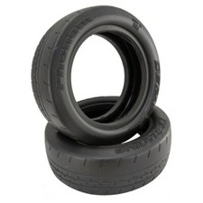 DE Racing Phenom D40 Soft 2wd Front Buggy Tires w/inserts 2pcs DER-PBF-D40