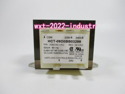 1PC replace HartlandControls HCT-09D0BB03 Transformer 50VA 208V240V to 24V ULCUL