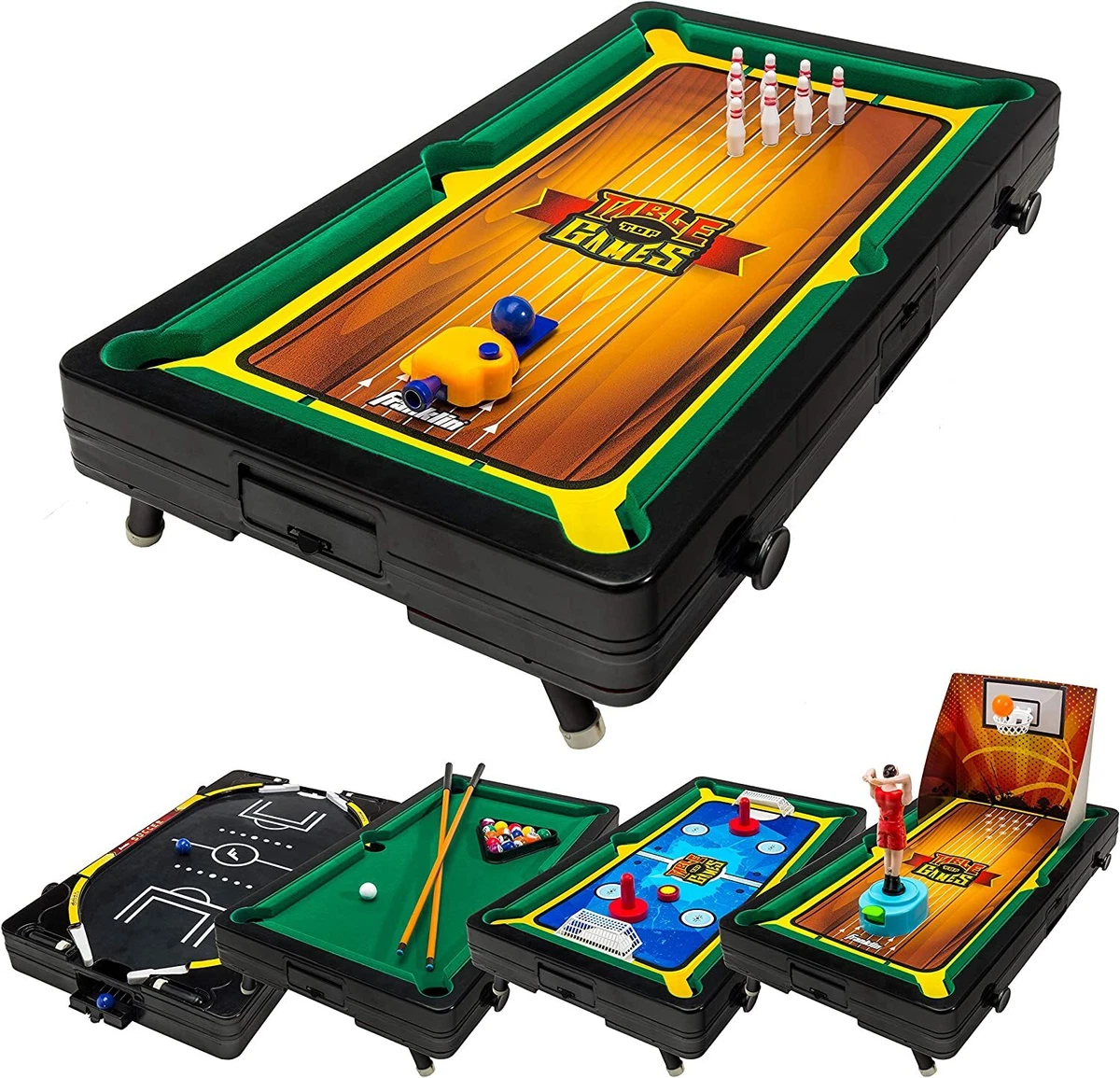 Two Player Desktop Soccer Game - Foosball Table, Mini Tabletop Billiard  Game Accessories Soccer Tabletops Competition Games Sports Games Family  Night