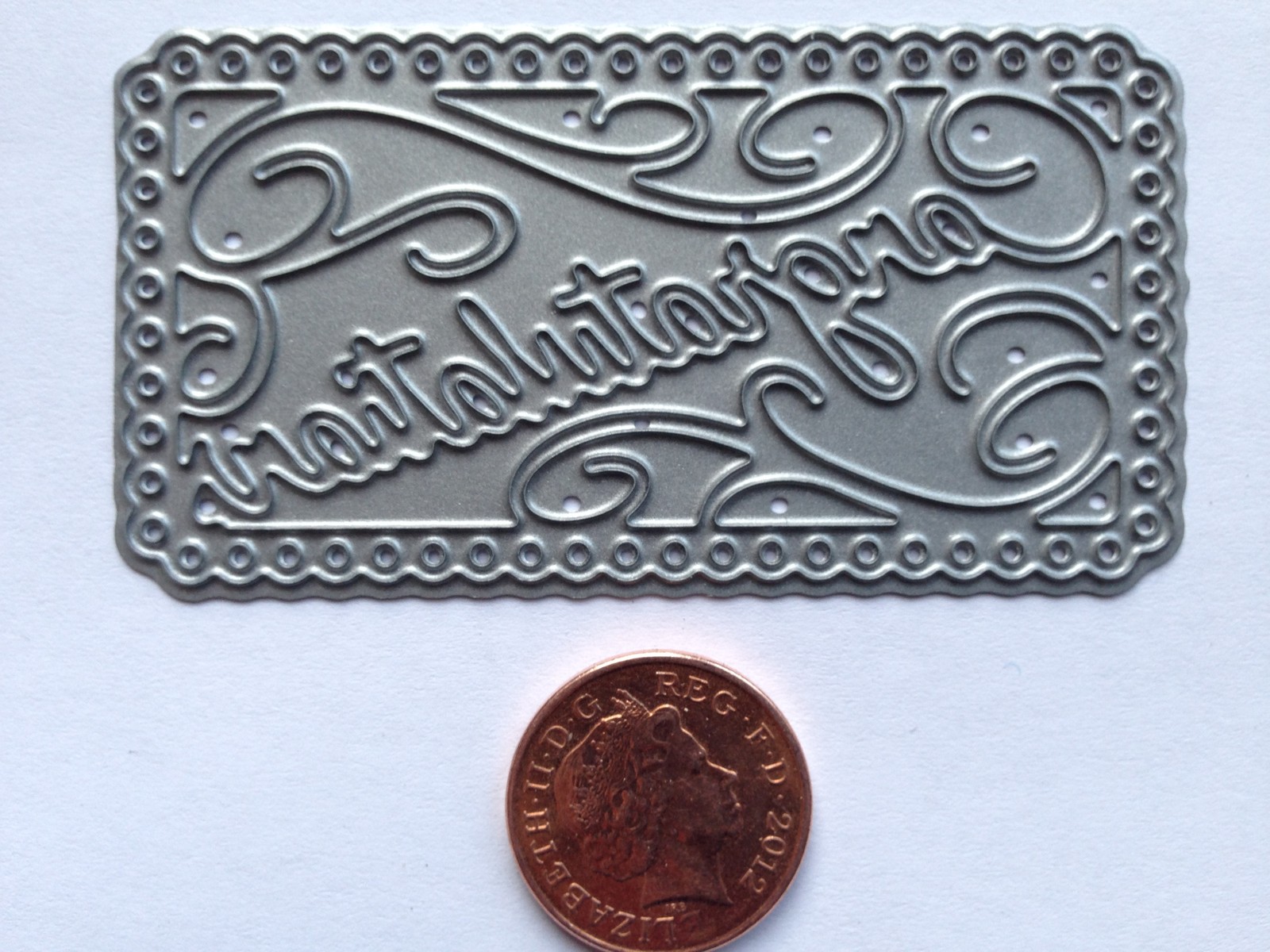 New Tattered Lace 'Congratulations'  Mini Die DX94 - Grab a BARGAIN! - FREE P&P