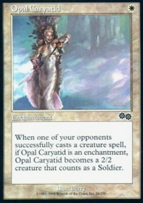 Opal Caryatid x1 - Urza's Saga - Light Play, English - Urza's Saga