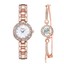 thumbnail 11  - WATCH &amp; BRACELET Women Ladies Girls Stainless Steel Analog Quartz Wrist Watch