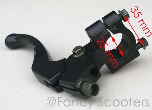 Right Side Brake Lever Perch For Honda Motorcycles - Black, Unbranded, 60-Day Warranty 6 thumbnail image