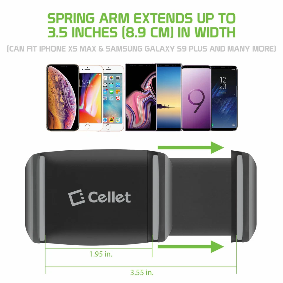 Car Rearview Mirror Phone Mount, Phone Holder for iPhone, Samsung Galaxy, Pixel - Image 4 of 4