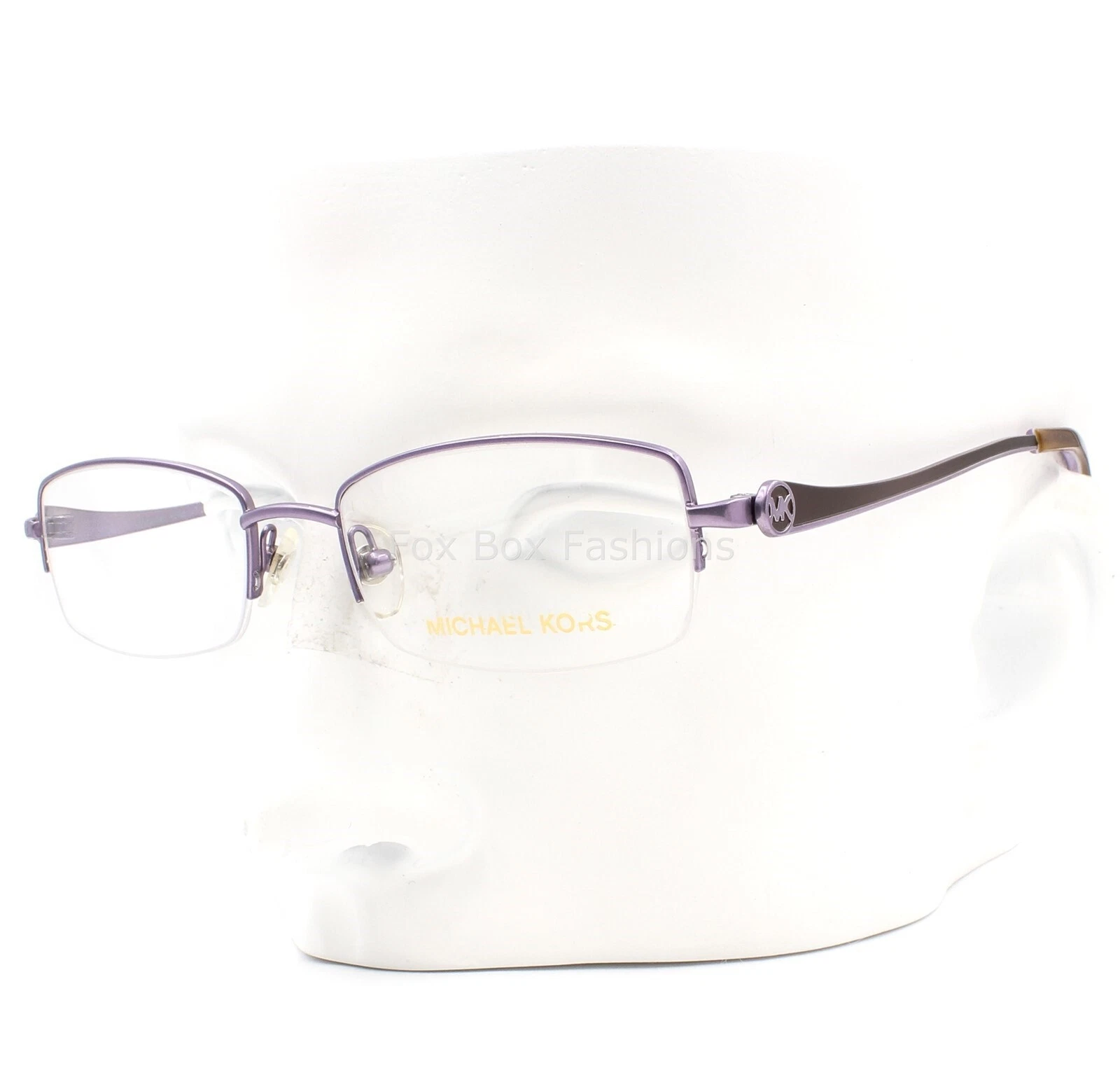Michael Kors MK 157 506 Eyeglasses Glasses Matte Purple & Brown 49mm Small