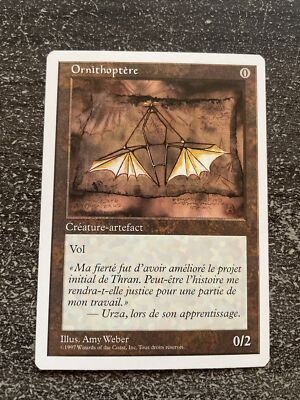 CARTE MAGIC MTG FOREIGN WHITE BORDER FWB 1997 - ORNITHOPTERE NM