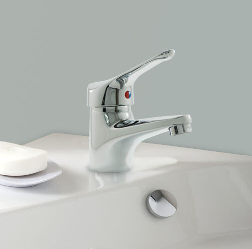 Mitigeur lavabo laiton cartouche céramique pour réglage précis