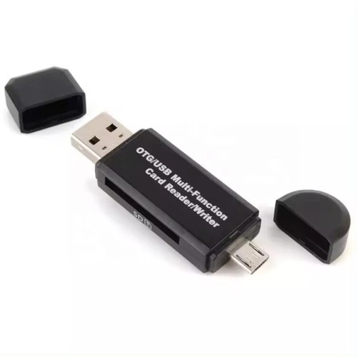 Czytnik kart SD MicroSD USB 3.0 + Type-C OTG – do komputera, aparatu, telefonu komórkowego, tabletu - Zdjęcie 8 z 11