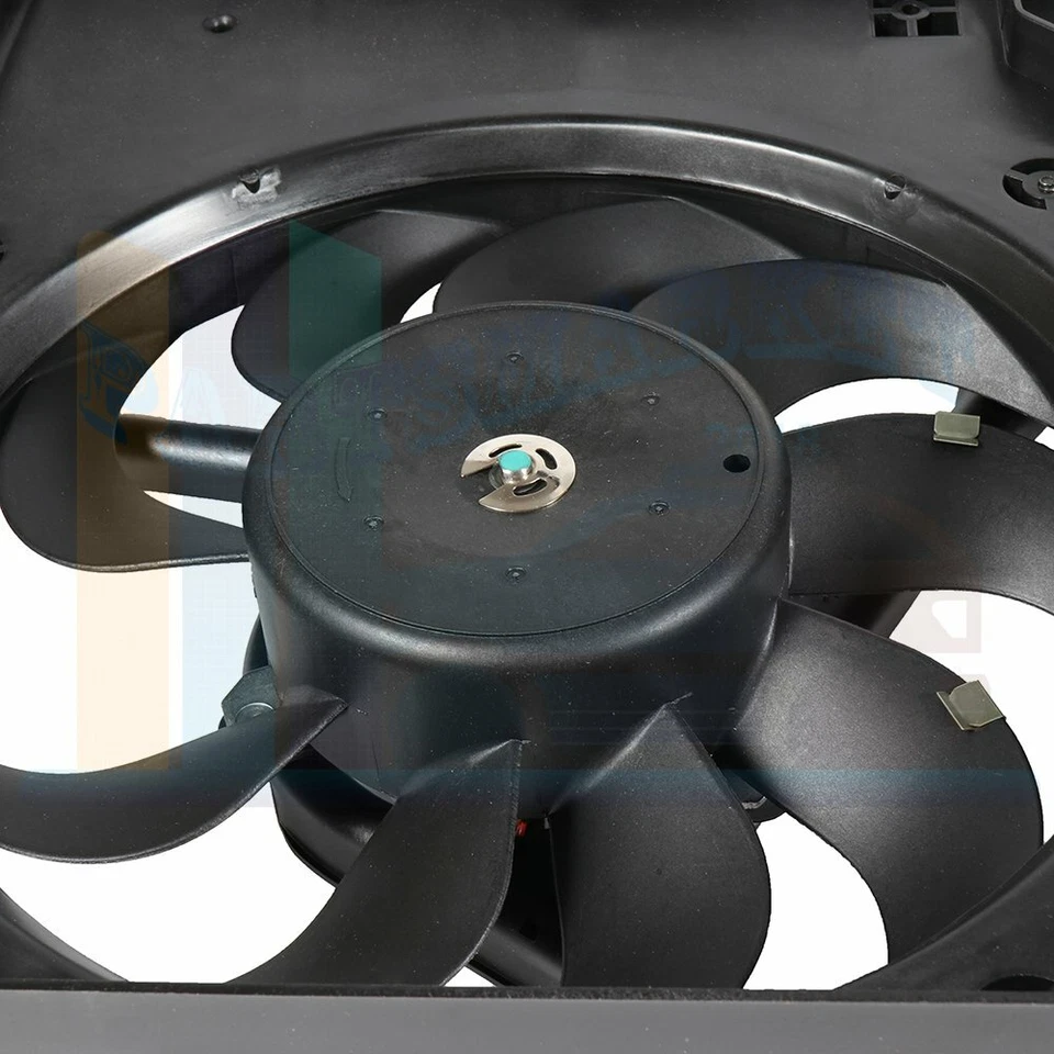 For 1999 2000 01-2005 Volkswagen Beetle 1.8L New Radiator AC Cooling Fan 620-773 Foto 4 de 4