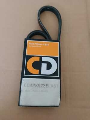 #ad CONTINENTAL DIRECT DRIVE BELT CD4PK922 V RIBBED 4 RIB 922mm GBP 10.95