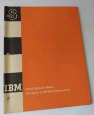 IBM General Information Manual Planning for Data Processing System 1961 VTG