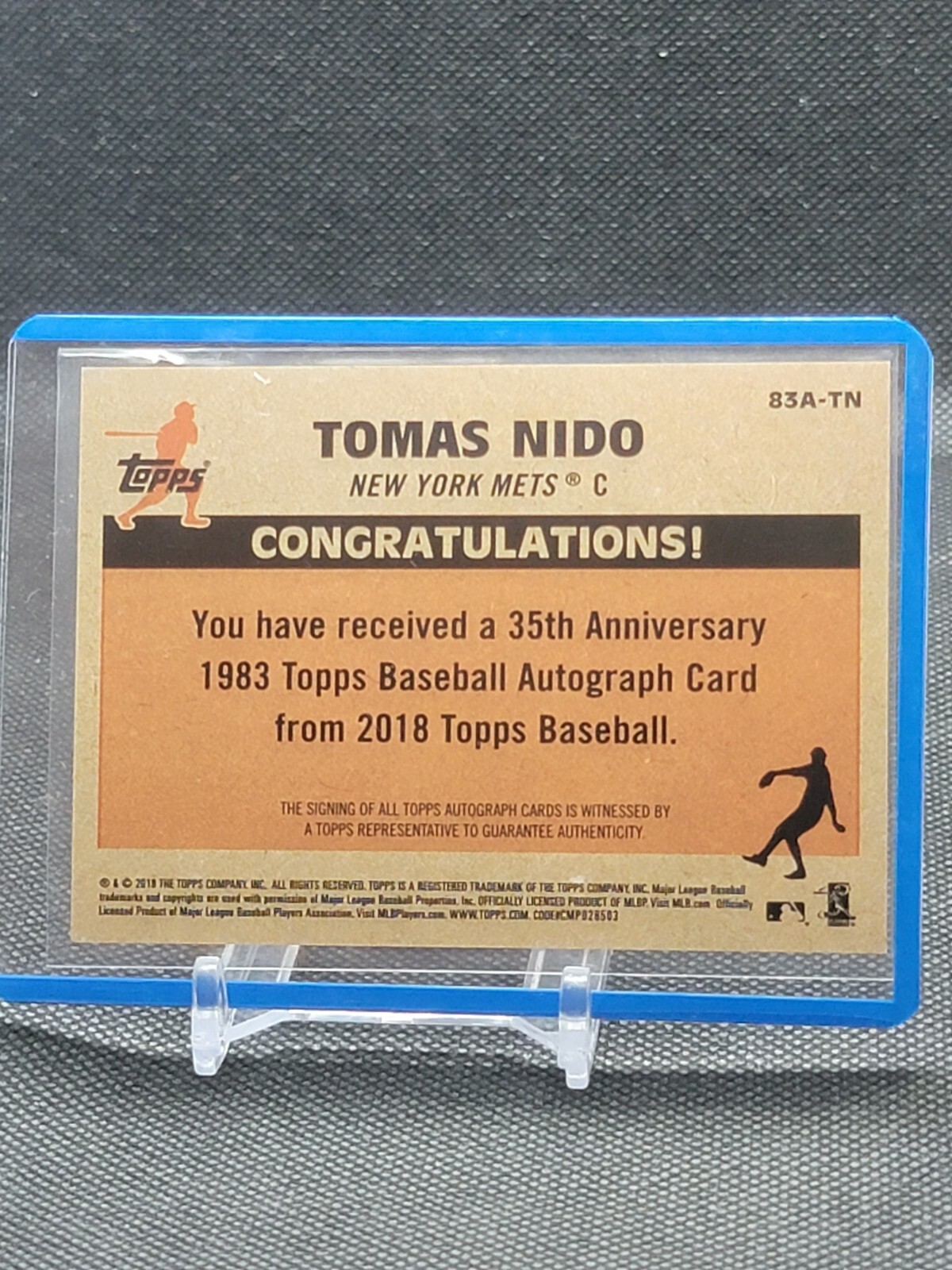 New York Mets *Choose Your Baseball Card* Inserts Rookies Autos (Updated 7/26) - Picture 374 of 512