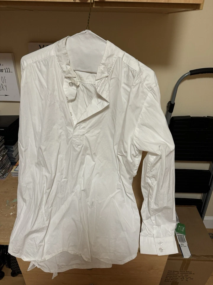 Chaleco, camisa, abrigo y sombrero disfraz estilo victoriano de 4 piezas para hombre. Talla X- Grande Foto 4 de 4