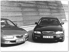 Mazda Xedos 6 and Xedos 9 Press Release Photo