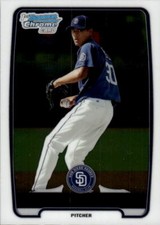 2012 Bowman Joe Ross #BCP107 Chrome Prospects San Diego Padres