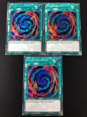 YUGIOH POLYMERIZATION X3 SGX1-ENA12 SECRET RARE! SPEED DUEL! (NM)