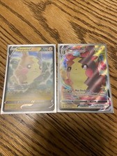 MORPEKO VMAX 38/72 & MORPEKO V 37/72 HOLO SHINING FATES POKEMON CARDS NM