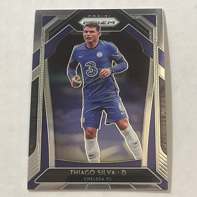  Man LIVE 2020-2021「Man in the 」 2020-2021 Panini Prizm Premier League Soccer #222 Thiago Silva