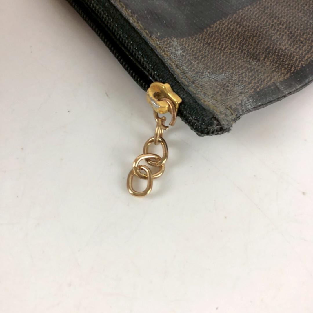 FENDI Pecan Pattern Pouch Accessory Case Ladies B… - image 6