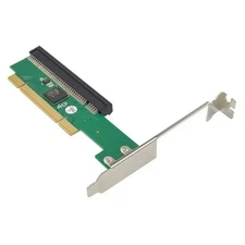 New PCI to PCI Express x16 Conversion Card PCI-E Bridge Expansion Card PXE8112