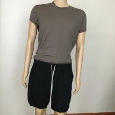 NWT Rick Owens Drkshdw Phleg Doubled Boxer Shorts Black- Men’s Size XL