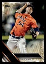 2016 Topps #627 Mike Fiers Gold #/2016