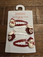 NWT Gymboree Girl's Alpine Sweetie Hair Clips Set of 2 Clothing Line Winter 2010