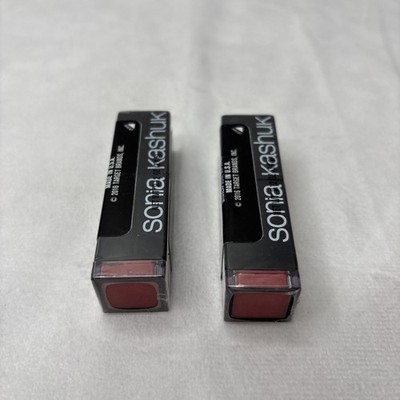 2 Sonia Kashuk Satin Luxe Lip Color Lipsticks - Factory Sealed Perfect Pink #20