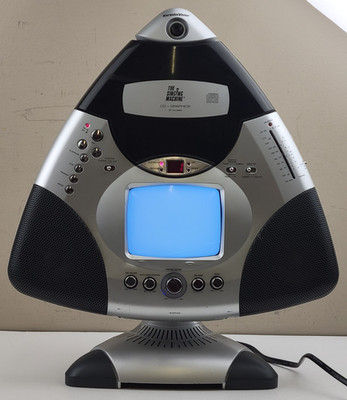 The Singing Machine STVG-989 CD Player + Graphic Karaoke System - WORKS!