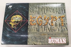 HUMAN EGYPT Famicom Game Egypt Puzzle Adventure Complete Box