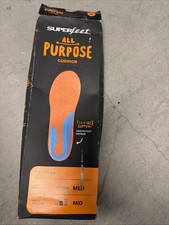 Superfeet ALL PURPOSE SHOE Insoles inserts Size F Mens 11.5-13 / womens 12.5 