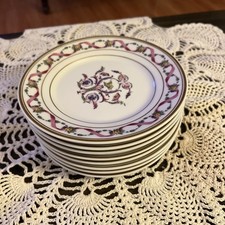 Richard Ginori Rapallo Bread And Butter Plates Set Of 8 Vintage Italian China