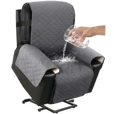 Turquoize 100 Waterproof Power Lift Recliner Cover for Elderly Non Slip Recl...