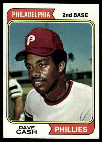 1974 Topps Dave Cash Philadelphia Phillies #198 - Picture 1 of 2
