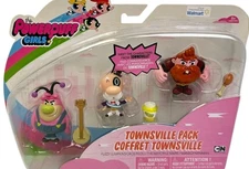 Powerpuff Girls Townsville Pack Coffret Townsville Action Figure Set Spinmaster
