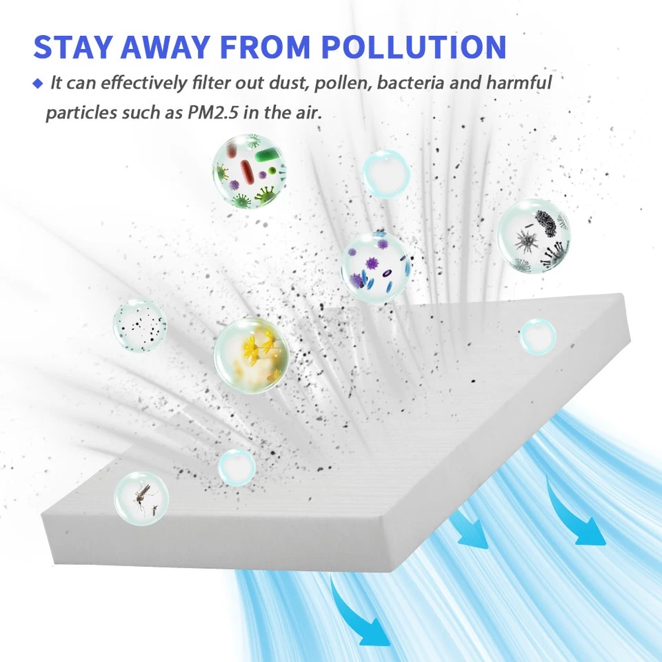 Engine & Cabin Air Filter Set For Buick Lucerne 2006 2007 2008 2009 2010 2011 - Image 3 of 4