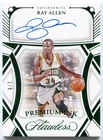 2023-24 Panini Flawless Ray Allen Autograph Premium Ink Emerald Auto #1/5