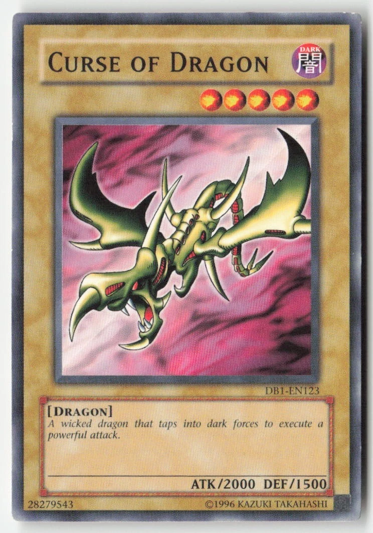 Yugioh Curse Of Dragon for sale | eBay