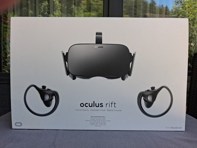 Oculus Rift CV1 VR Brille virtual reality, 2 controller, 2 Sensoren in der OVP